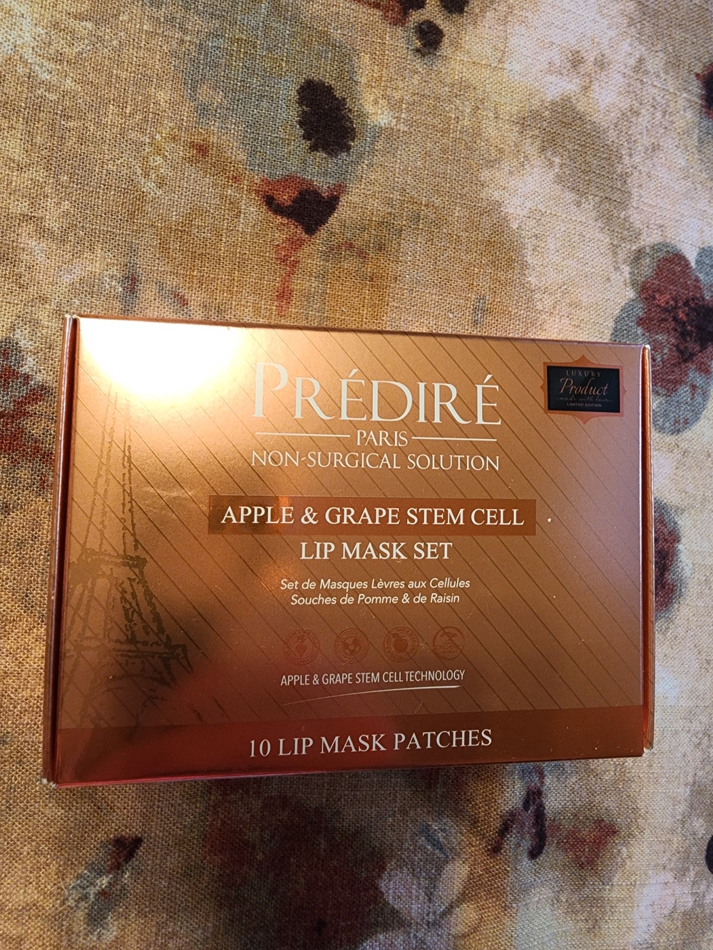 Prédiré Apple & Grape Stem Cell Lip Mask Set — Rose Gold